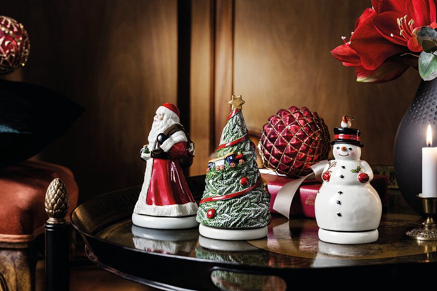 Nostalgic Melody Glasbena skrinjica z motivom Božička