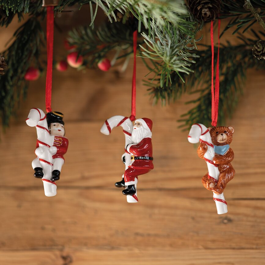Nostalgic Ornaments Božični okraski, sladkorne palice, 3 kosi