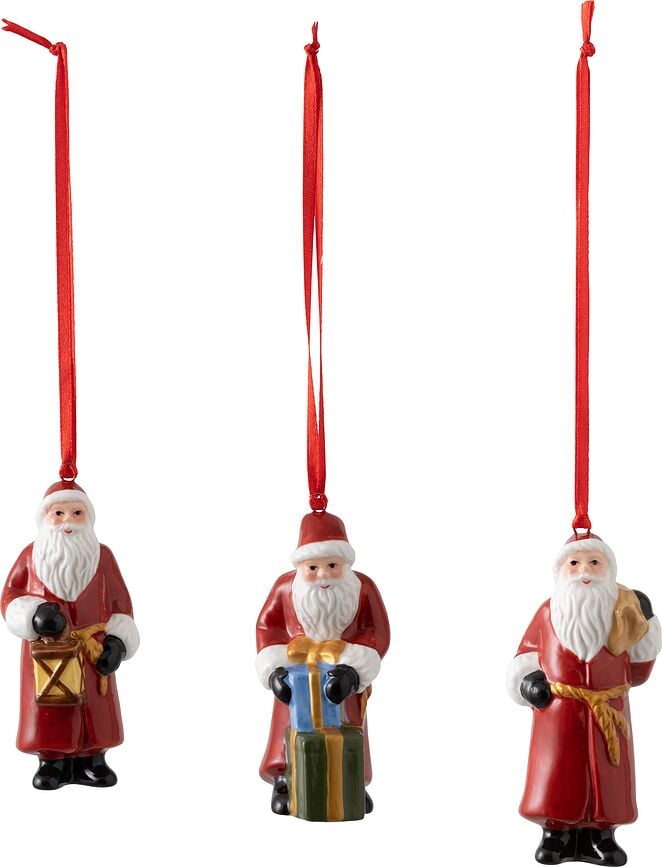 Nostalgic Ornaments Christbaumschmuck Weihnachtsmann 3 St.