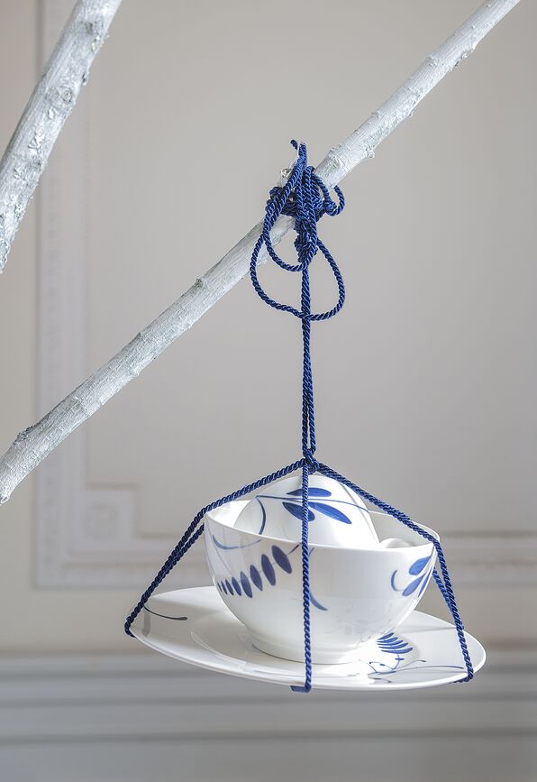 Old Luxembourg Brindille Πιάτο Πρωινού, 22 εκ., μπλε