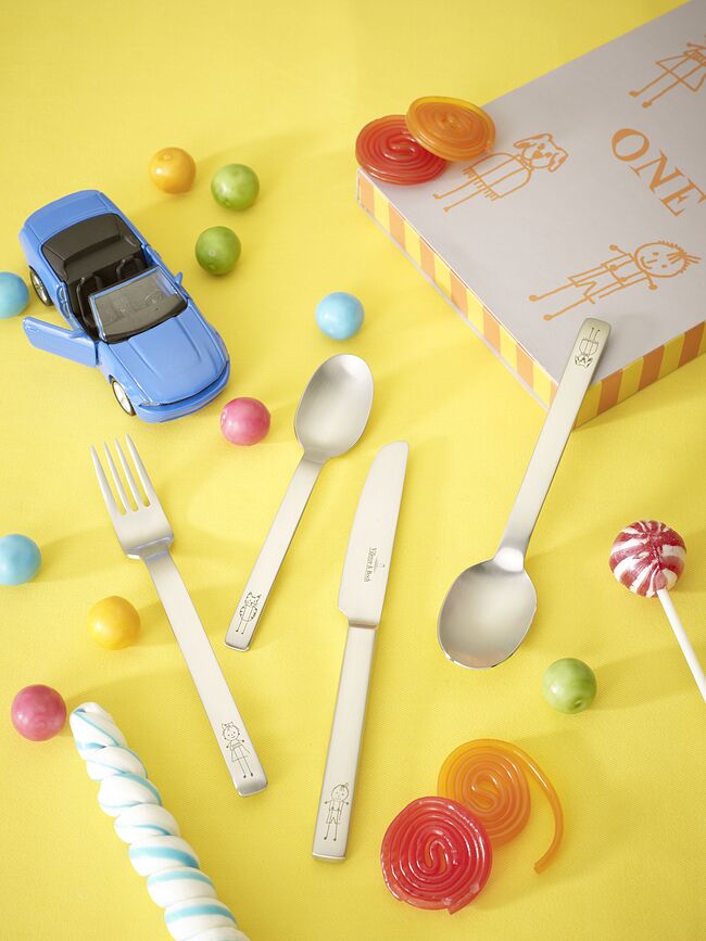 One Couverts pour enfants, Set 4 pièces