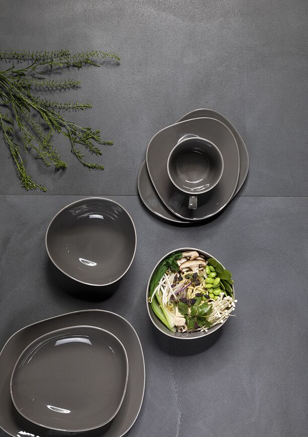 Organic Podstavek za skodelico za kavo, taupe