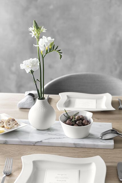 Villeroy & Boch Collier Blanc Vase Perle