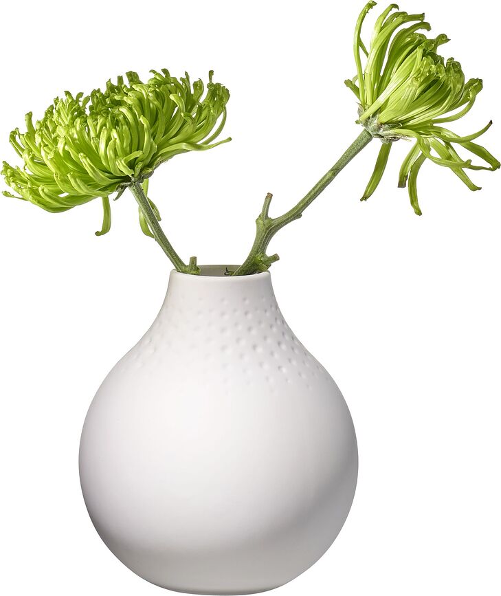 Perle Manufacture Collier Blanc Vase 20 cm