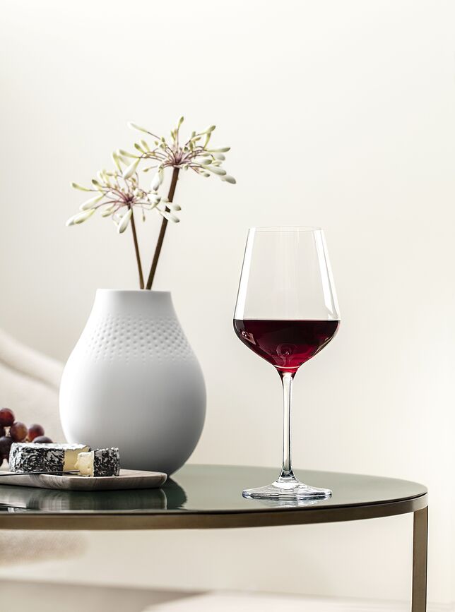 Perle Manufacture Collier Blanc Vase 20 cm