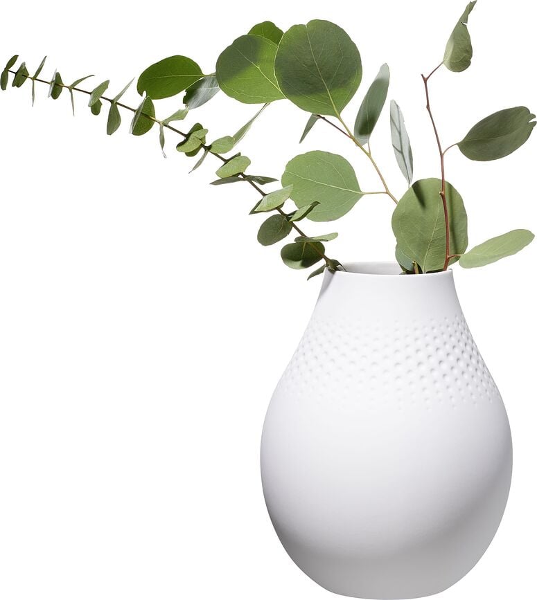 Perle Manufacture Collier Blanc Vaza 20 cm