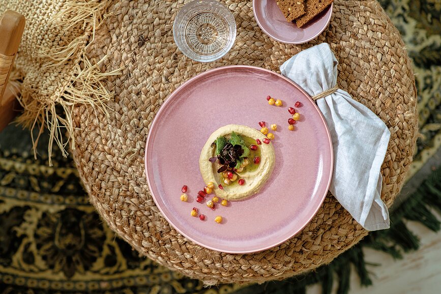 Perlemor Coral Assiette plate 27 cm