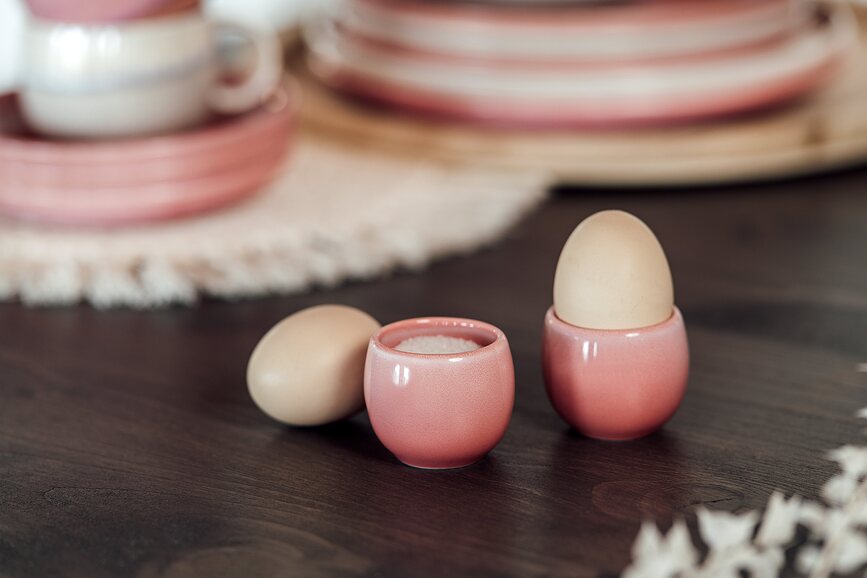 Perlemor Coral Home Coquetiers, Lot de 2