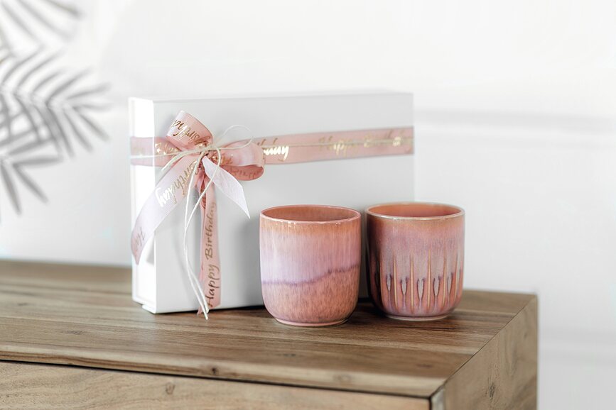 Perlemor Coral Κούπες, 350 ml, 2 τμχ