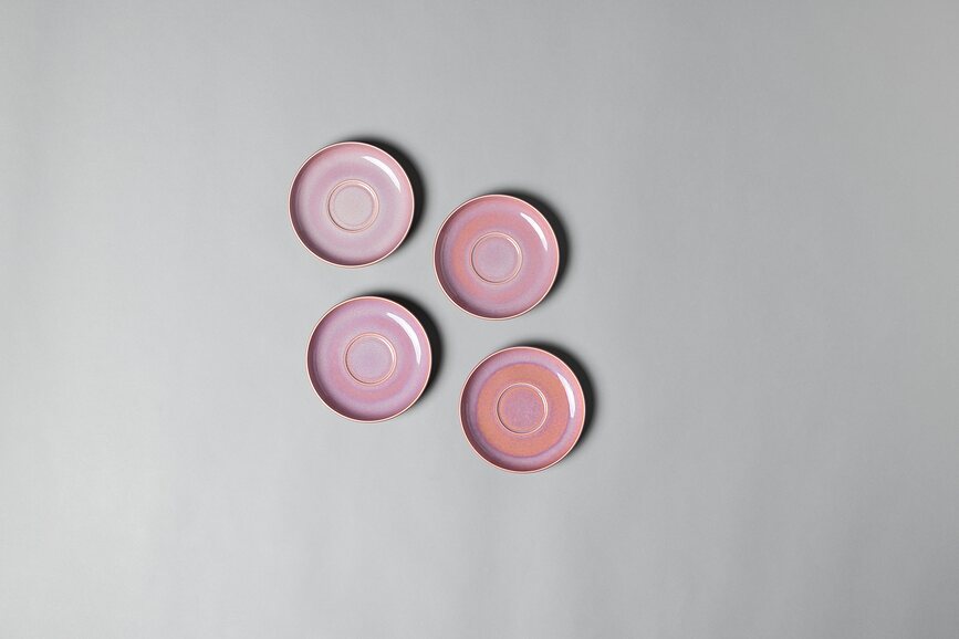 Perlemor Coral Πιατάκι για φλιτζάνι καφέ