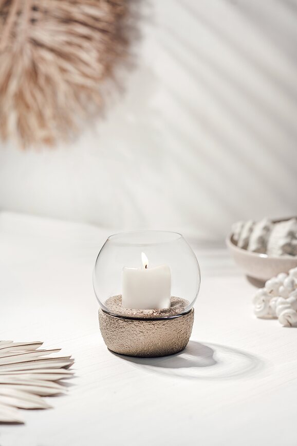 Perlemor Sand Home Lampion 16 cm