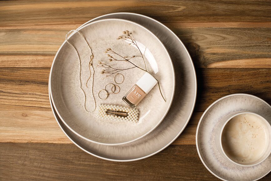 Perlemor Sand Assiette, 27 cm