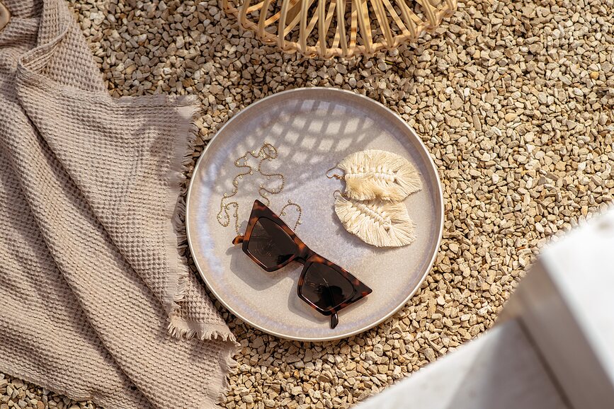 Perlemor Sand Assiette, 27 cm