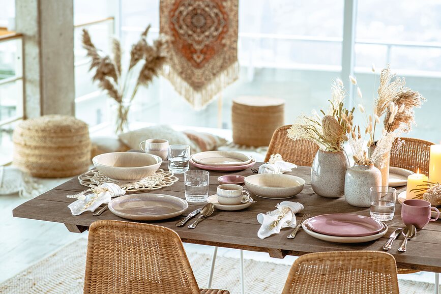 Perlemor Sand Assiette à Déjeuner, 24 cm