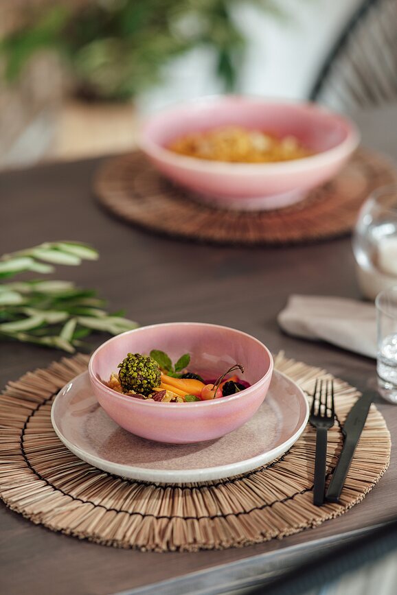 Perlemor Sand Assiette à Déjeuner, 24 cm