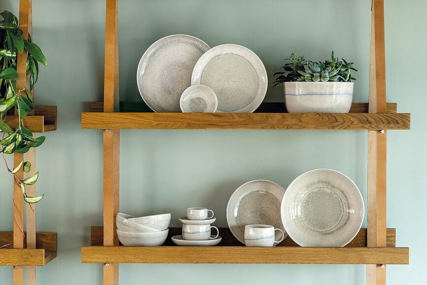 Perlemor Sand Assiette à Déjeuner, 24 cm