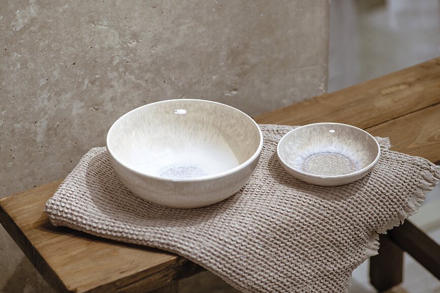 Perlemor Sand Bol, 17 cm