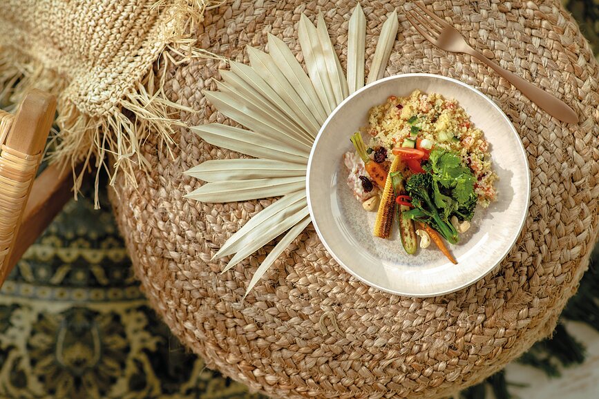 Perlemor Sand Bol pour pâtes, 22 cm