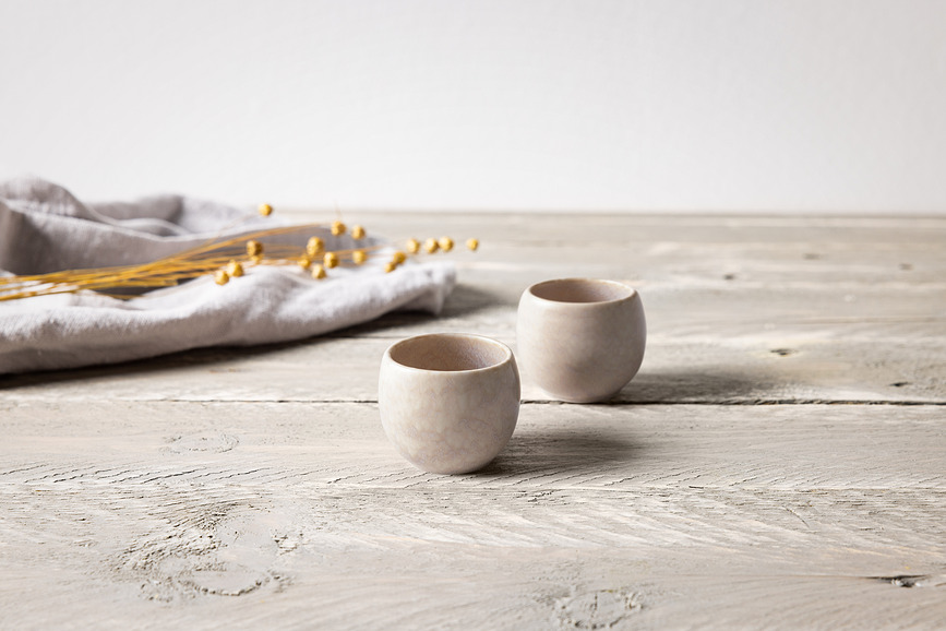 Perlemor Sand Home Čašice za jaja pješčane 2 kom.