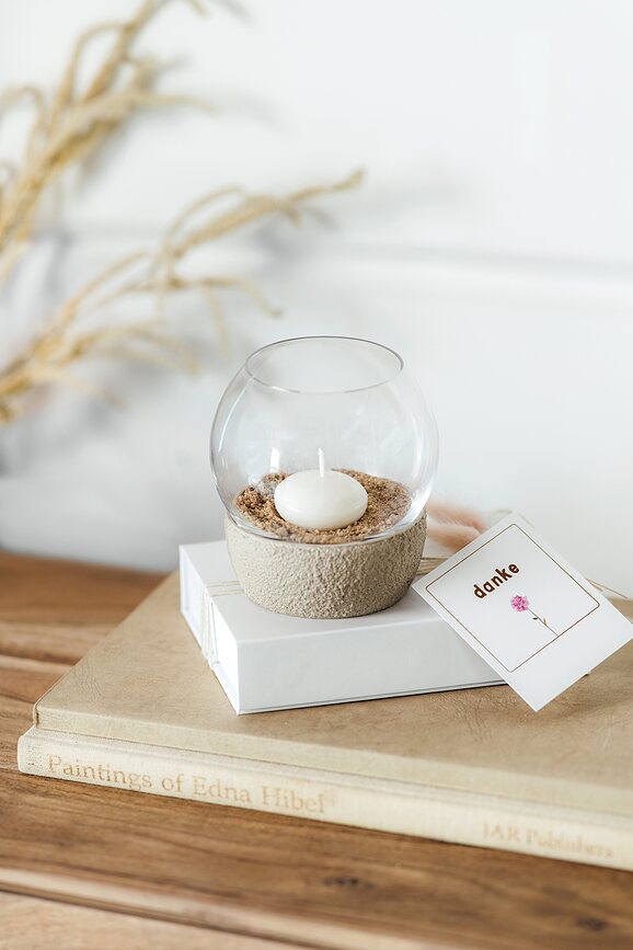 Perlemor Sand Home Φανάρι, 16 cm