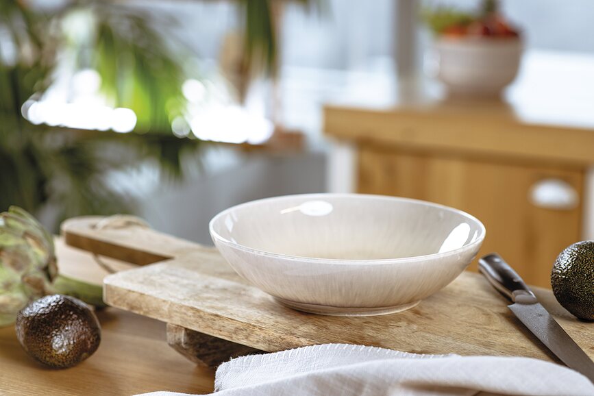 Perlemor Sand Μπολ χαμηλό, 26 cm