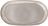 Perlemor Sand Serving Plate 18 x 34 cm