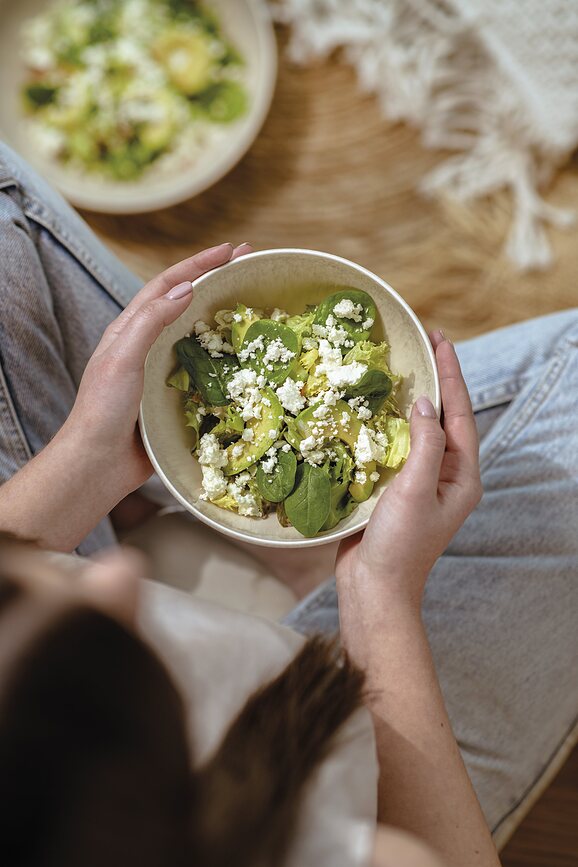 Perlemor Sand Skleda, 17 cm