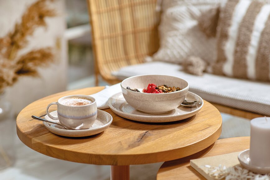 Perlemor Sand Skodelica za kavo, 270 ml