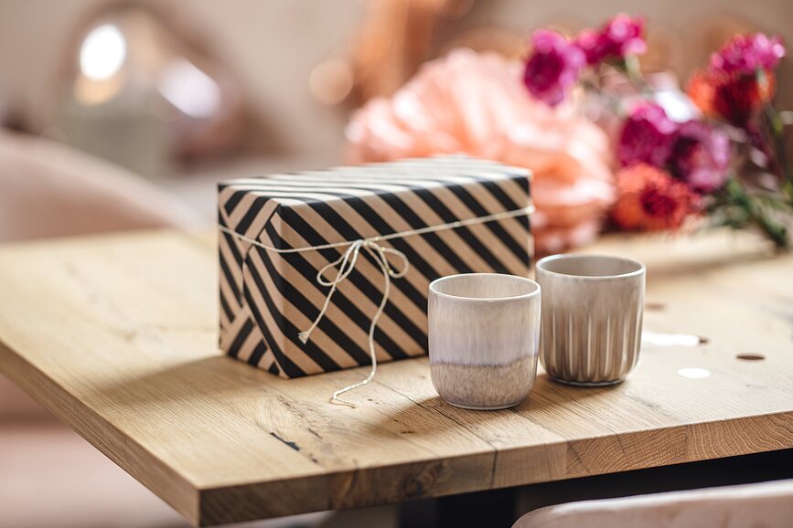 Perlemor Sand Skodelice, 350 ml, 2 kosa