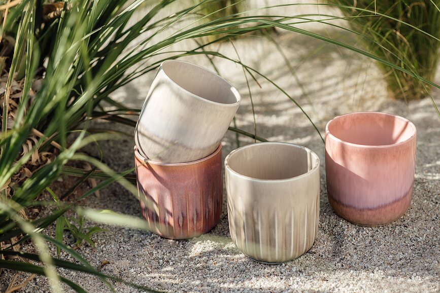 Perlemor Sand Tasses 350 ml, Lot de 2