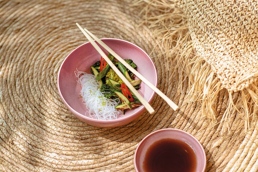 Perlemor Skledica, 12 cm, koralna