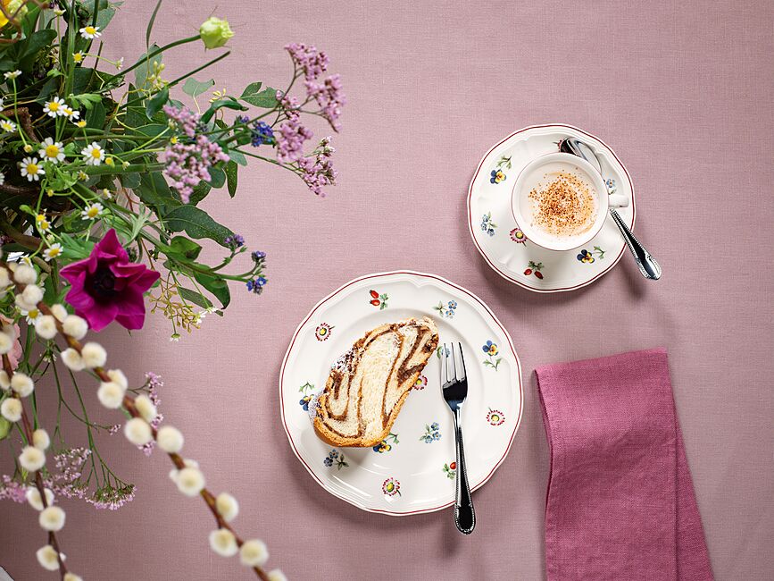 Petite Fleur Assiette à Déjeuner 21 cm