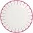 Piatto piano da pranzo Fleur Cassis 26,6 cm