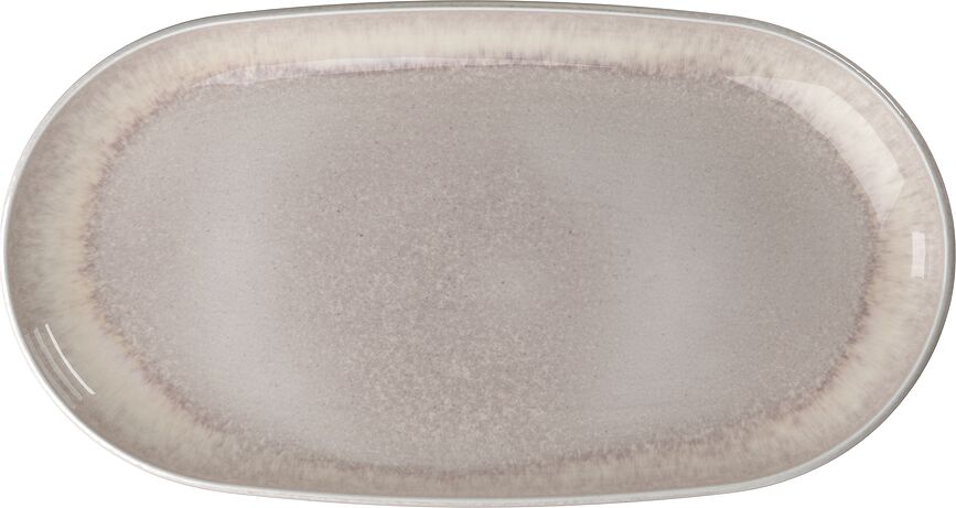 Plat de service Perlemor Sand 18 x 34 cm