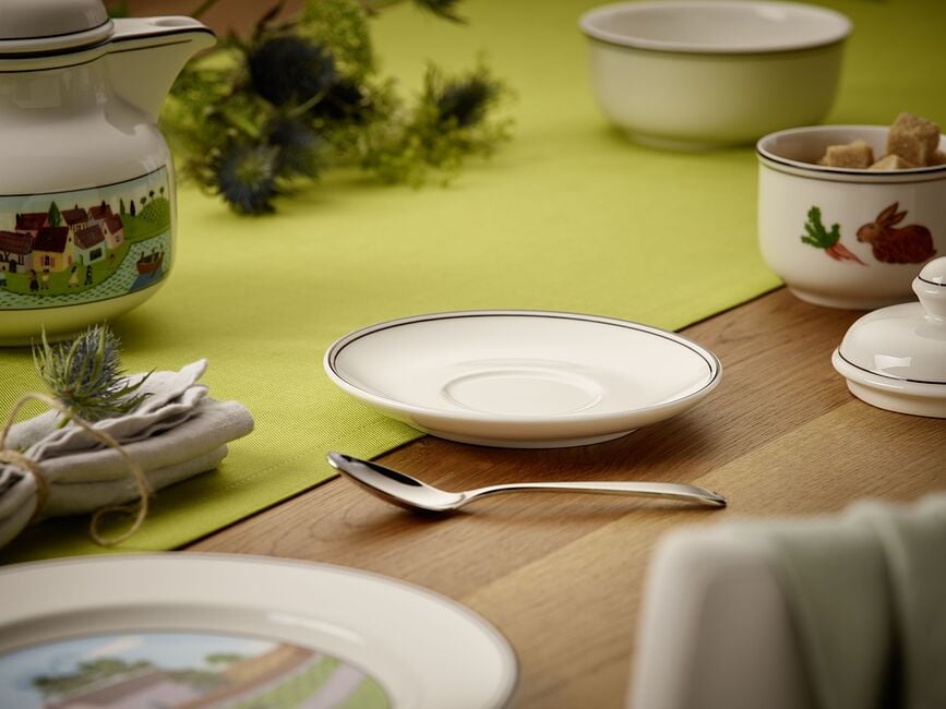 Platillo para Taza de Café o Té Design Naif, 200 + 250 ml