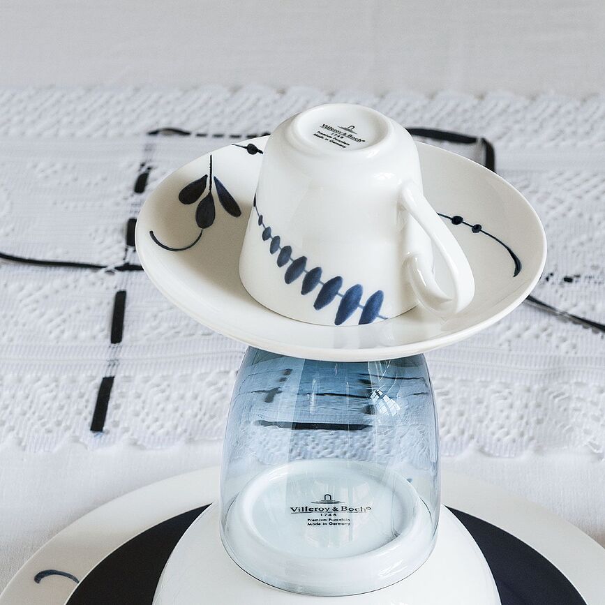 Platillo para taza de café o té Old Luxembourg Brindille