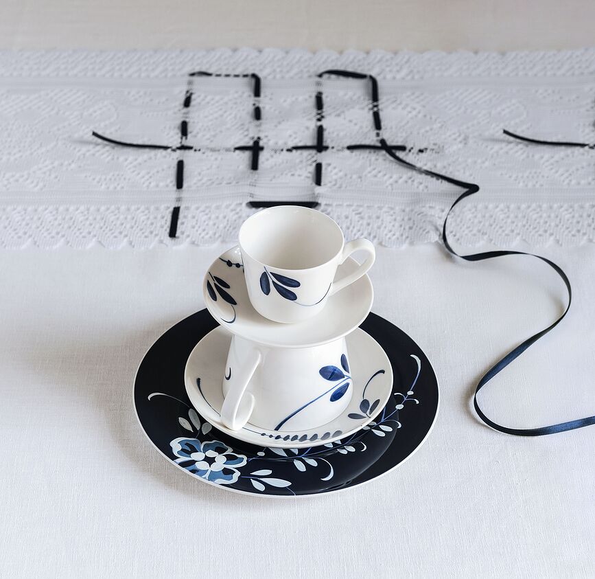 Platillo para taza de café o té Old Luxembourg Brindille