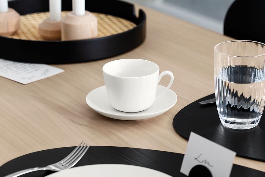 Platillo para Taza Twist White, blanco