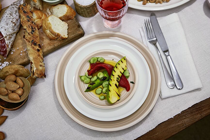 Plato de Desayuno Artesano Original, 22 cm