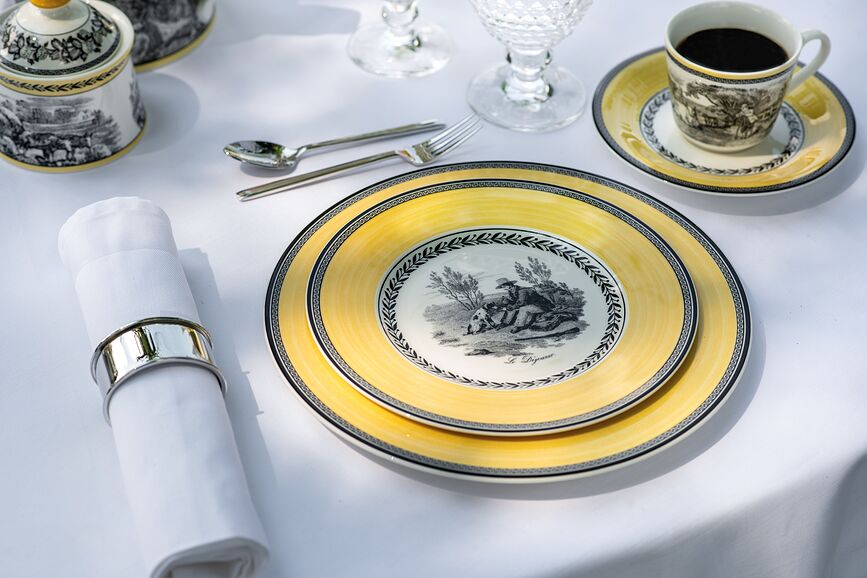 Plato de Desayuno Audun Chasse, 22 cm