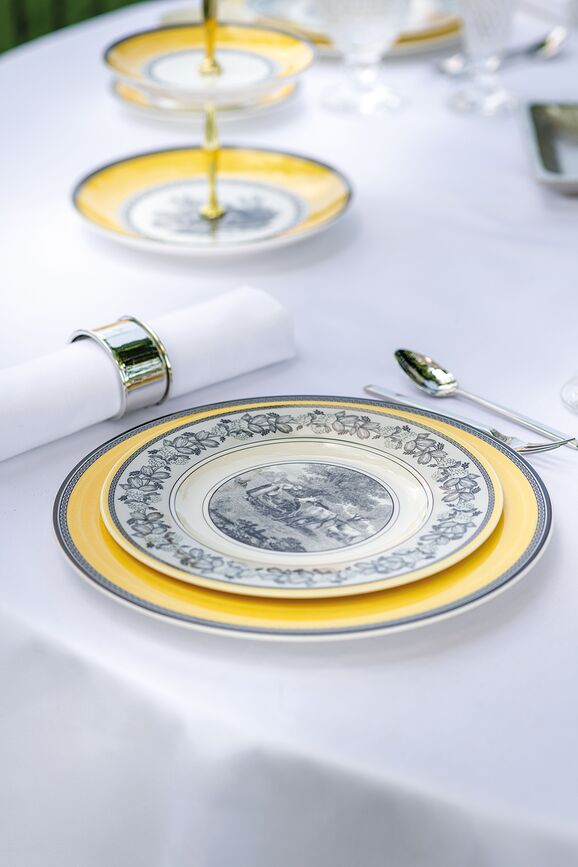 Plato de desayuno Audun Ferme, 22 cm