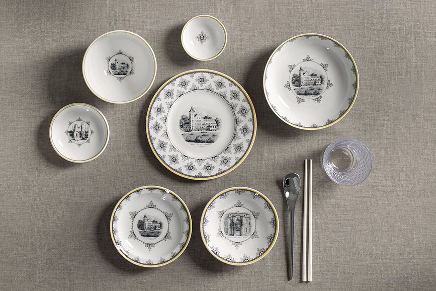 Plato de Desayuno Audun Maison, 22 cm