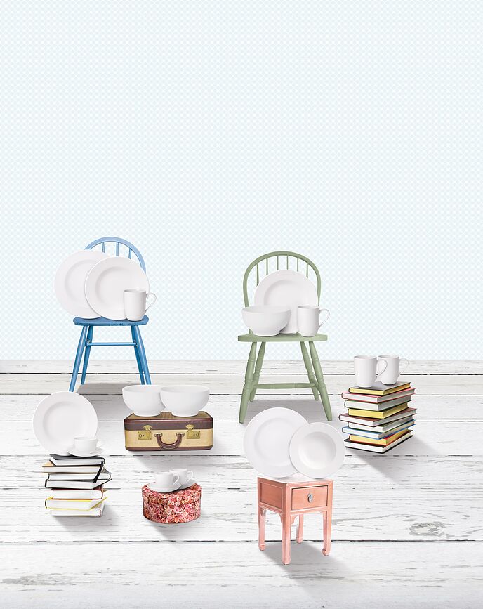 Plato de Desayuno con rebaje For Me, 21,5 cm