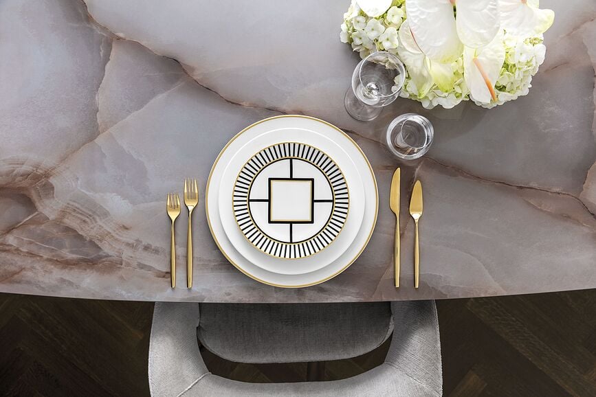 Plato de Desayuno MetroChic 1, 22 cm