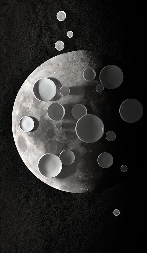 Plato de desayuno NewMoon, 24 cm