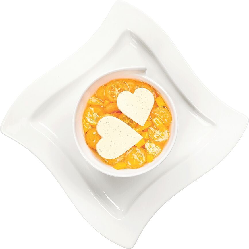 Plato de Desayuno NewWave, cuadrado, 24 cm