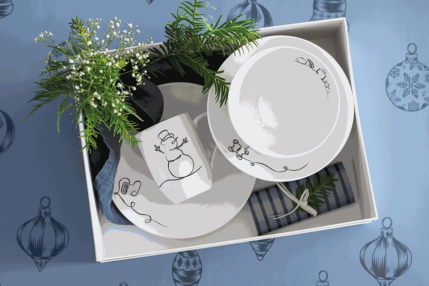 Plato de Desayuno Statement I Am Amazing Not Perfect, 21 cm