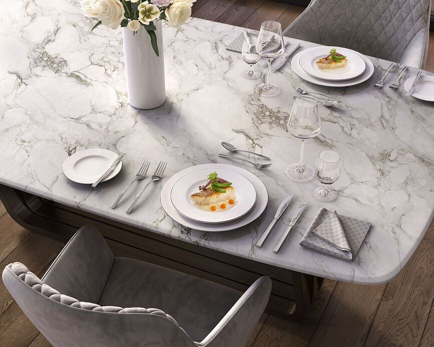 Plato de Postre Anmut Platinum No.1, 16 cm