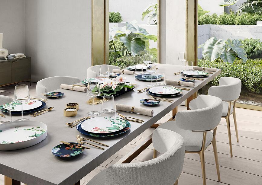 Plato de postre Avarua, 16 cm