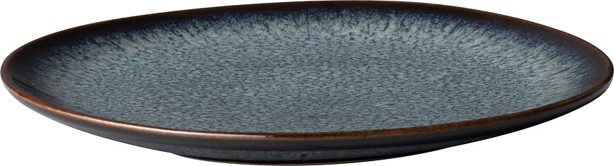 Plato de Postre Lave, 17 cm, gris